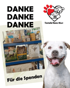 Spendenpost Danke an Zoo Schreiter