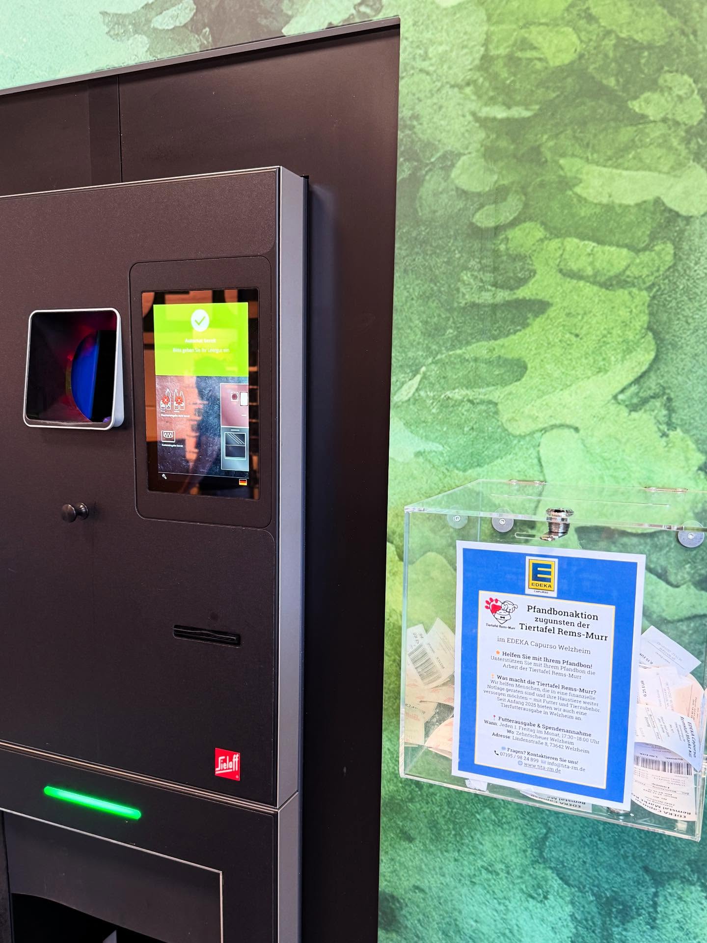 Pfandbonaktion Edeka Welzheim